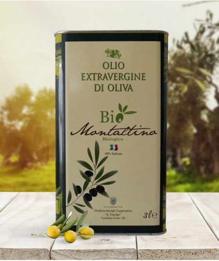 Bio Organic Extra Virgin Olive Oil Evo Origin Italy Liters Tins